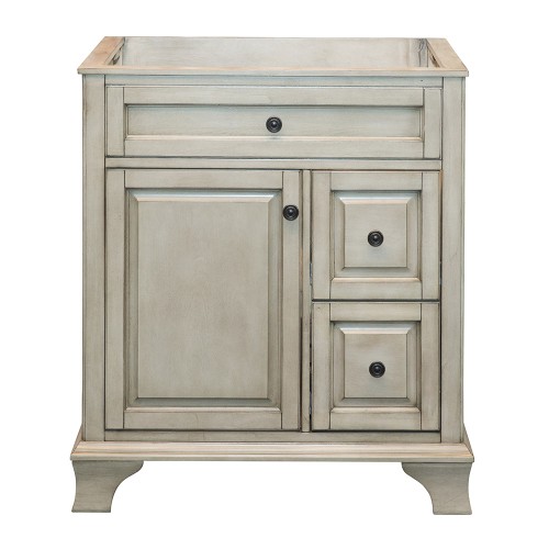 CORSICANA 30" VANITY - Antique Grey Finish