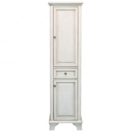 CORSICANA 19″ X 70″ LINEN CABINET - Antique White