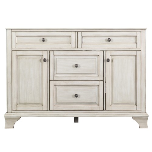 CORSICANA 48" VANITY - Antique White Finish