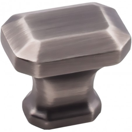 1-1/4" Overall Length Zinc Die Cast Cabinet Knob.           