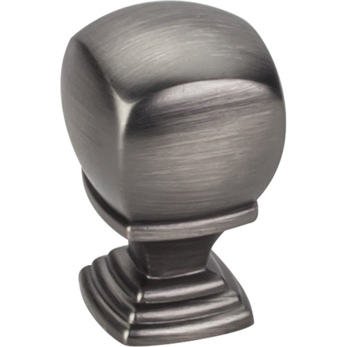 7/8" Overall Length Cabinet Knob.  Packaged with one 8/32" x
