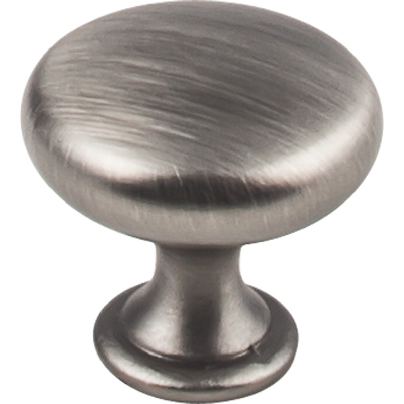 1-3/16" Diameter Zinc Die Cast Cabinet Knob.                