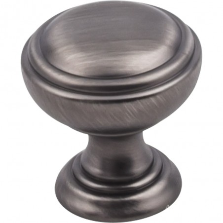 1-1/4" Diameter Cabinet Knob.  Packaged with one 8-32 x 1" a