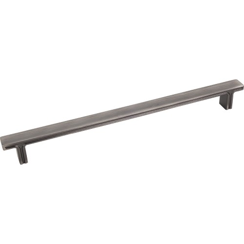 10-5/16" OL Rectangle Cabinet Pull. Packaged with two 8-32 x