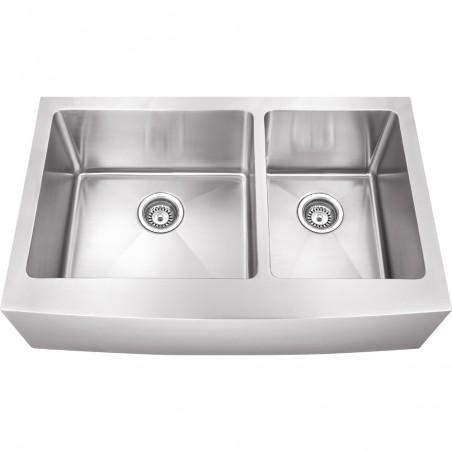 Stainless Steel (16 Gauge) Fabricated Farmhouse Kitchen Sink