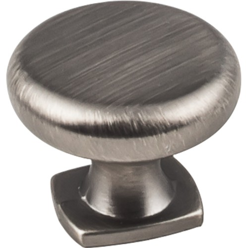 1-3/8" Diameter Forged Look Flat Bottom Knob                