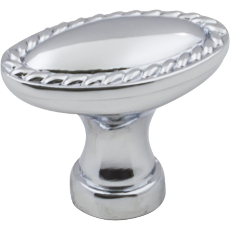 1-3/8" Overall Length Zinc Die Cast Cabinet Knob            