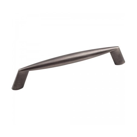 5-3/4" Overall Length Zinc Die Cast Cabinet Pull. Brushed Pewter           