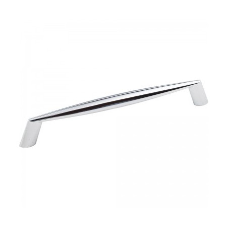 7-1/16" Overall Length Zinc Die Cast Cabinet Pull. Polished Chrome          