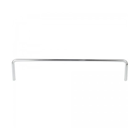 9-1/4" Metal shelf rail. 1-3/4" height.  6mm diamater push-