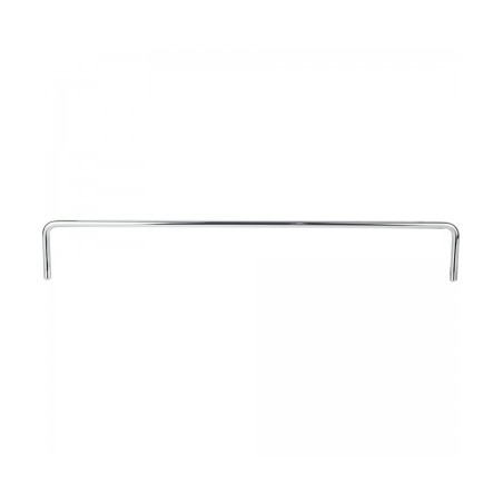 12-1/4" Metal shelf rail. 1-3/4" height.  6mm diamater pus 