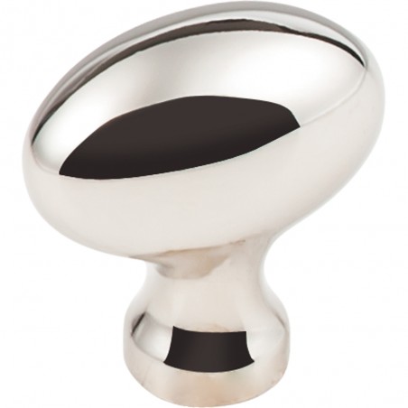 1-9/16" Overall Length Zinc Die Cast Football Cabinet Knob. 