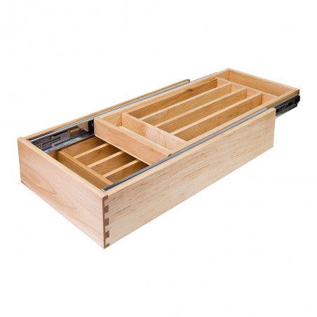 Nested Cutlery Drawer for 18" Base Cabinet.                 