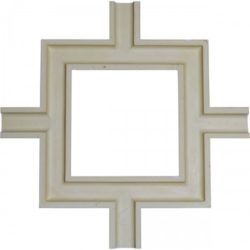 36"W x 2"P x 36"L Inner Square Intersection for 5" Traditional Coffered Ceiling System