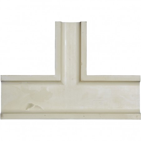 14"W x 2"P x 20"L Perimeter Tee for 5" Traditional Coffered Ceiling System