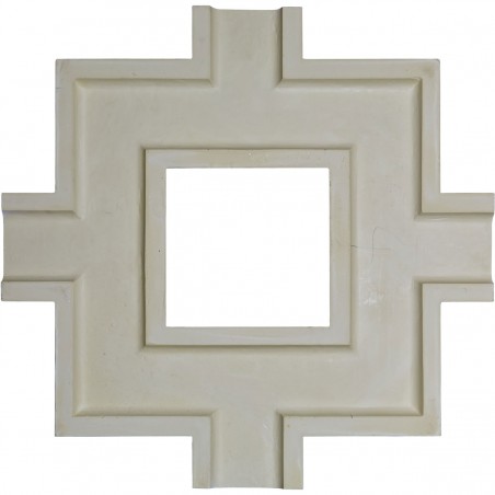 36"W x 2"P x 36"L Inner Circle Intersection for 8" Traditional Coffered Ceiling System