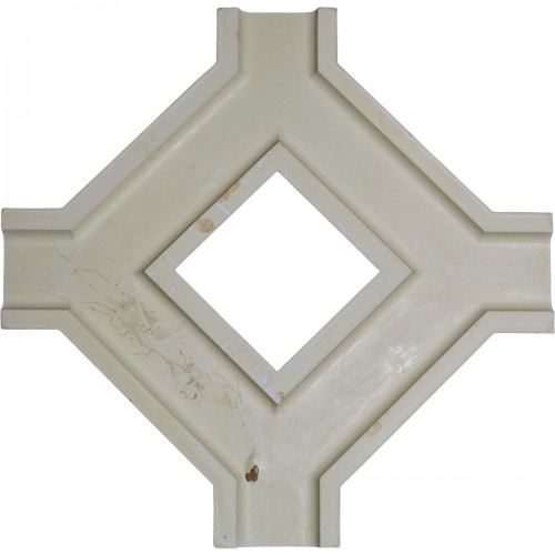 36"W x 2"P x 36"L Inner Diamond Intersection for 8" Traditional Coffered Ceiling System