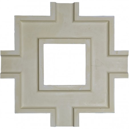 36"W x 2"P x 36"L Inner Square Intersection for 8" Traditional Coffered Ceiling System