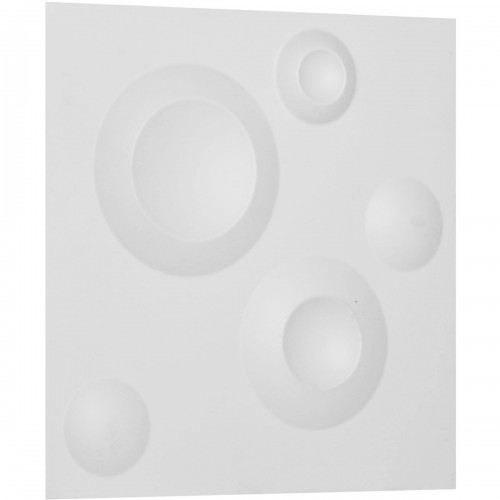 11 7/8"W x 11 7/8"H Cole EnduraWall Decorative 3D Wall Panel, White