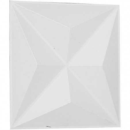 11 7/8"W x 11 7/8"H Kent EnduraWall Decorative 3D Wall Panel, White