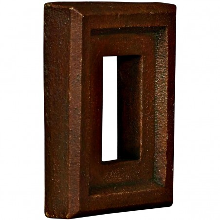 6 1/4"W x 8 1/4"H x 2"D Universal Electrical Outlet for Endurathane Faux Stone & Rock Siding Panels, Mocha