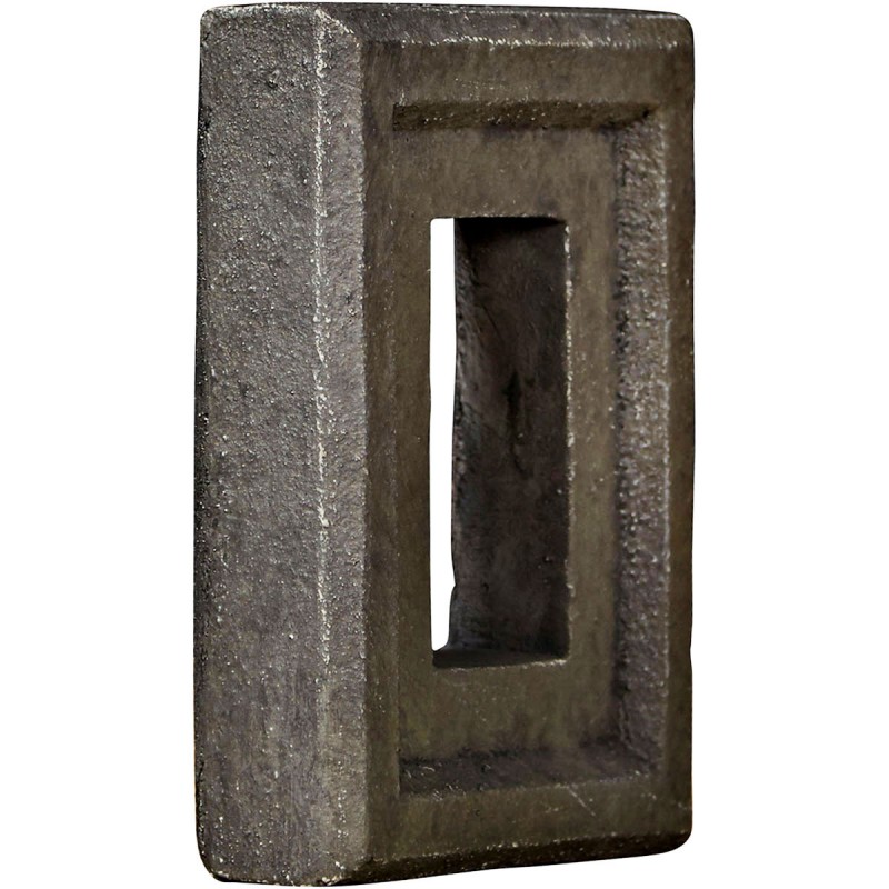 6 1/4"W x 8 1/4"H x 2"D Universal Electrical Outlet for Endurathane Faux Stone & Rock Siding Panels, Slate