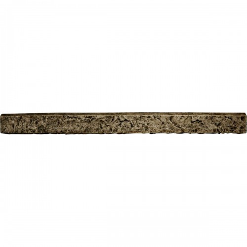 48 1/4"W x 3 3/4"H x 3"D Universal Ledger for Endurathane Faux Stone & Rock Siding Panels, Grey