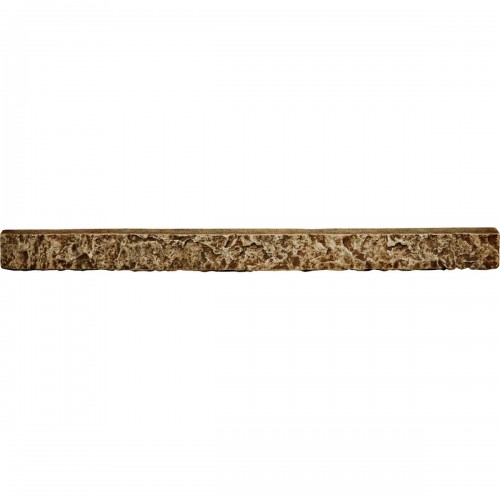 48 1/4"W x 3 3/4"H x 3"D Universal Ledger for Endurathane Faux Stone & Rock Siding Panels, Limestone