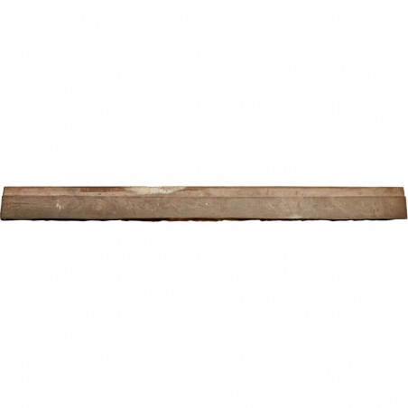 48 1/4"W x 3 3/4"H x 3"D Universal Ledger for Endurathane Faux Stone & Rock Siding Panels, Limestone