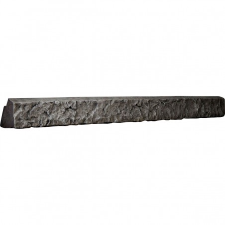 48 1/4"W x 3 3/4"H x 3"D Universal Ledger for Endurathane Faux Stone & Rock Siding Panels, Slate