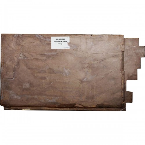 48"W x 25"H x 1 1/2"D Dry Stack Endurathane Faux Stone Siding Panel, Grey