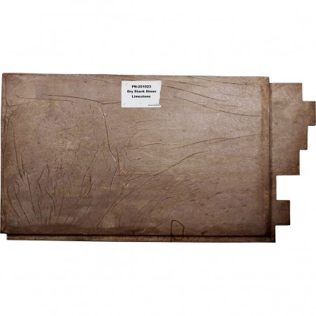 48"W x 25"H x 1 1/2"D Dry Stack Endurathane Faux Stone Siding Panel, Limestone