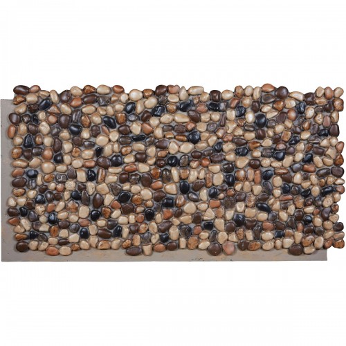 48"W x 25"H x 1 1/2"D Pebble Rock Endurathane Faux Siding Panel, Sedona