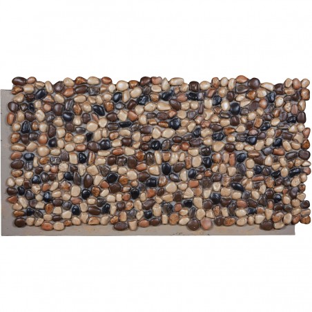 48"W x 25"H x 1 1/2"D Pebble Rock Endurathane Faux Siding Panel, Sedona