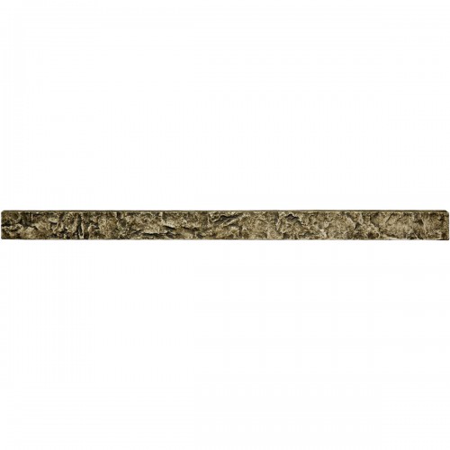 48 1/4"W x 3"H x 2"D Universal Trim for Endurathane Faux Stone & Rock Siding Panels, Redstone