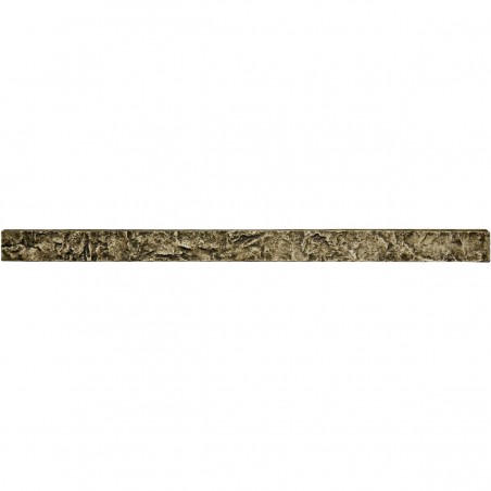 48 1/4"W x 3"H x 2"D Universal Trim for Endurathane Faux Stone & Rock Siding Panels, Redstone