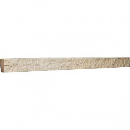 48 1/4"W x 3"H x 2"D Universal Trim for Endurathane Faux Stone & Rock Siding Panels, Sonora Desert