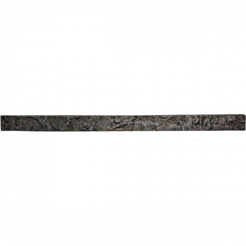 48 1/4"W x 3"H x 2"D Universal Trim for Endurathane Faux Stone & Rock Siding Panels, Slate