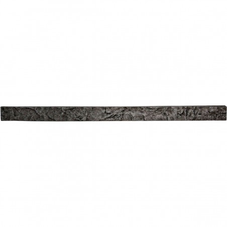 48 1/4"W x 3"H x 2"D Universal Trim for Endurathane Faux Stone & Rock Siding Panels, Slate