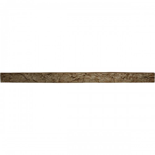 48 1/4"W x 3"H x 2"D Universal Trim for Endurathane Faux Stone & Rock Siding Panels, Terrastone