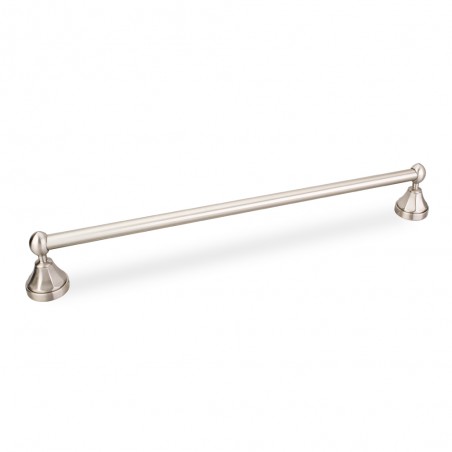 Elements Transitional 24 inch Towel Bar.  Finish: Satin Nickel. 