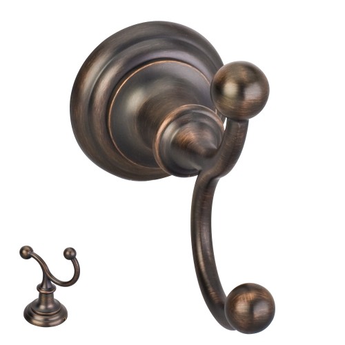 Elements Conventional Robe Hook. Finish: Brushed Oil Rubbed Bronze