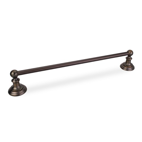 Elements Conventional 24 inch Towel Bar. Finish: Brushed Oil Rubbed Bronze