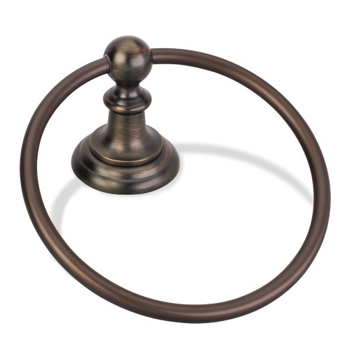 Elements Conventional Towel Ring. Finish: Brushed Oil Rubbed Bronze