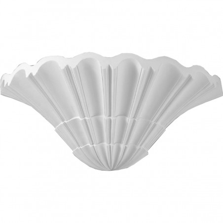 7 1/2W x 8D x 16 1/8H Sea Shell Sconce