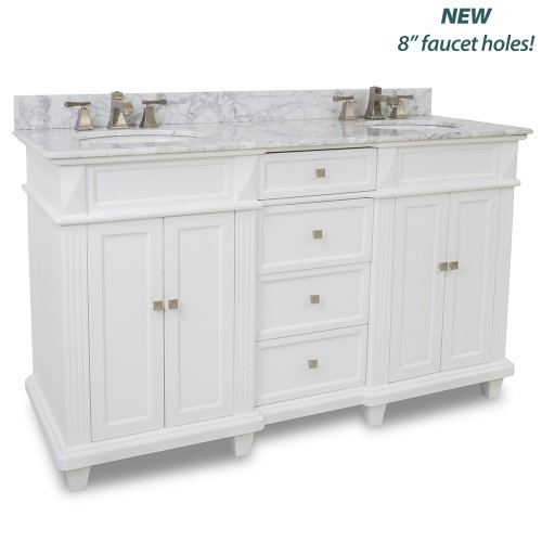 VAN094D-60-T-MW MDF Vanity