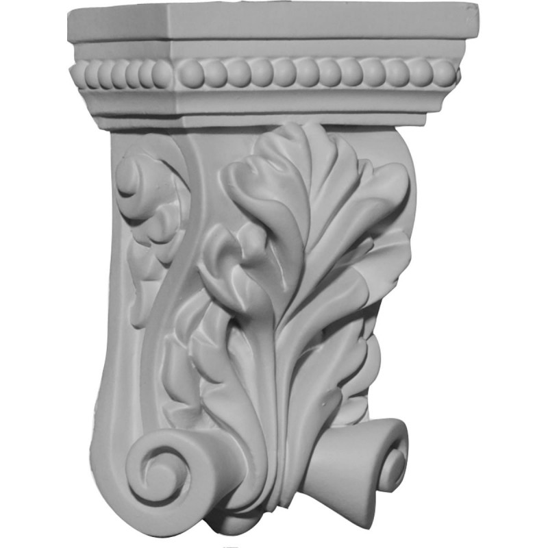 2 7/8W x 1 1/2D x 4 3/8H Helene Leaf Corbel