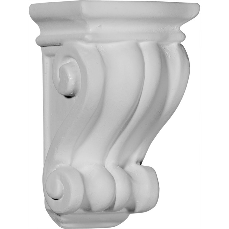 3 1/2W x 3D x 6 3/4H Traditional Cole Pilaster Corbel