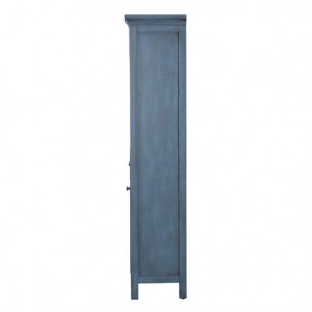 BRANTLEY 19″ X 70″ LINEN CABINET - Harbor Blue Finish