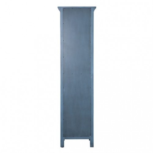 BRANTLEY 19″ X 70″ LINEN CABINET - Harbor Blue Finish